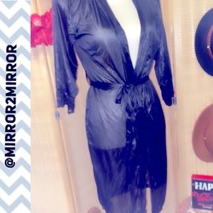 NWOT Shein Black Robe OS